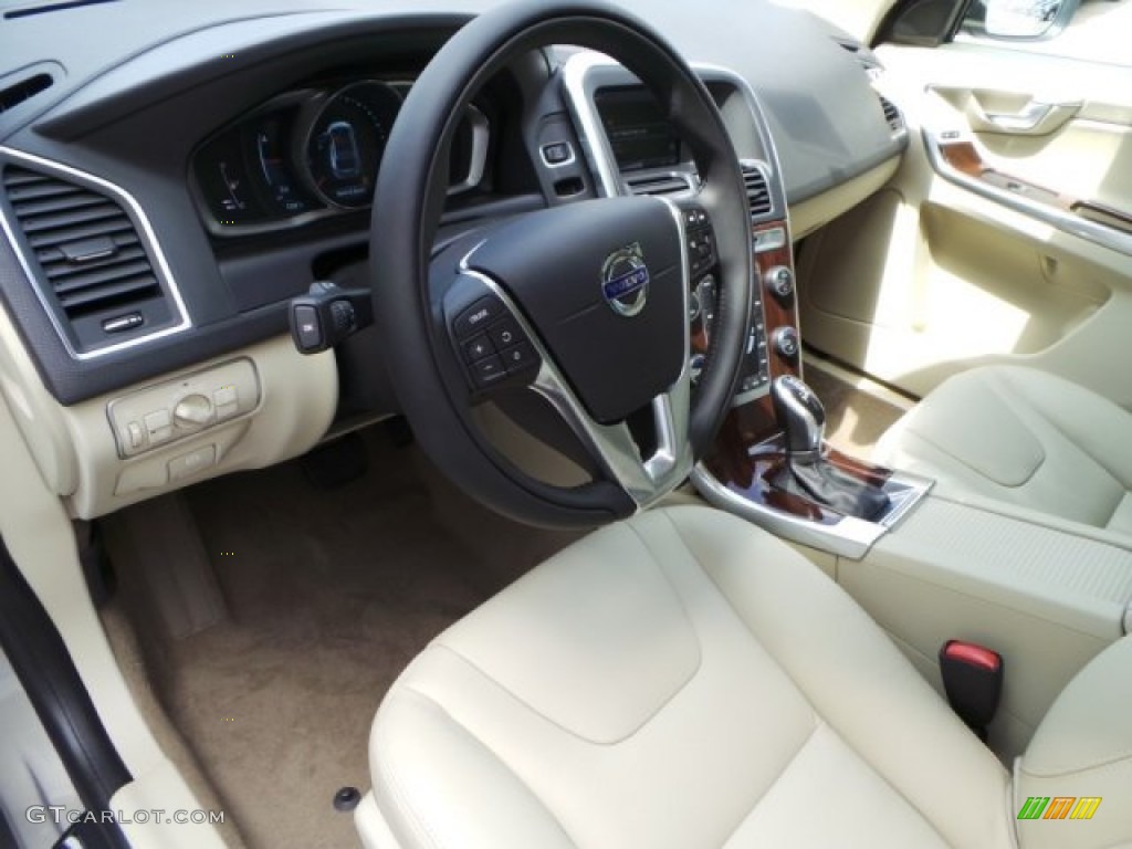 Soft Beige Interior 2015 Volvo XC60 T5 Drive-E Photo #94028698