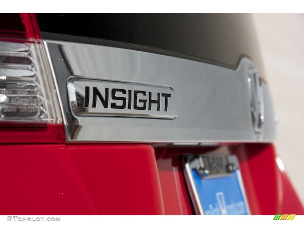 2014 Insight Hybrid - Milano Red / Gray photo #3