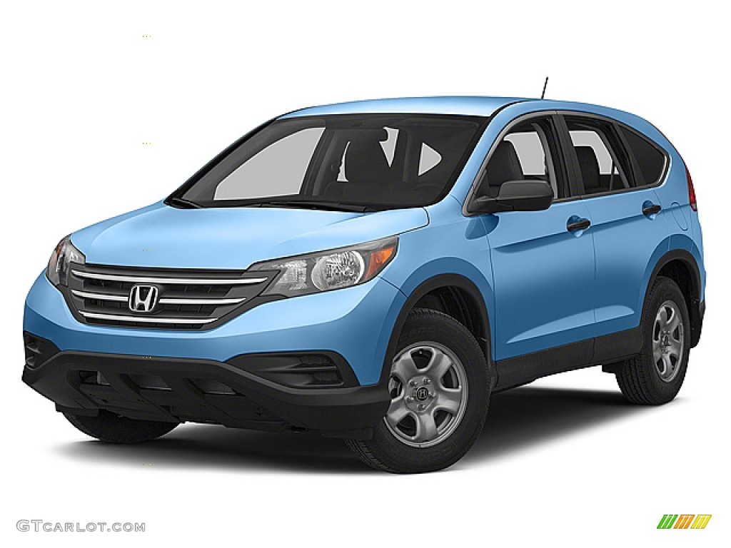 2014 CR-V LX - Mountain Air Metallic / Black photo #21