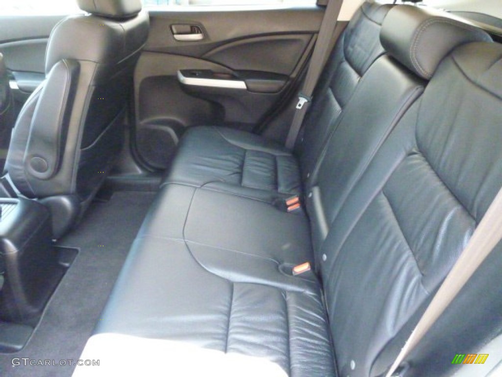 2012 CR-V EX-L 4WD - Alabaster Silver Metallic / Black photo #5