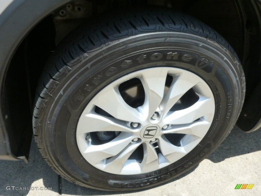 2012 CR-V EX-L 4WD - Alabaster Silver Metallic / Black photo #8