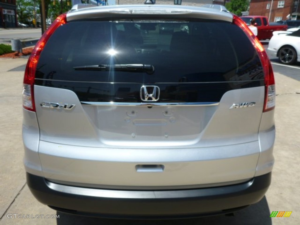 2012 CR-V EX-L 4WD - Alabaster Silver Metallic / Black photo #11