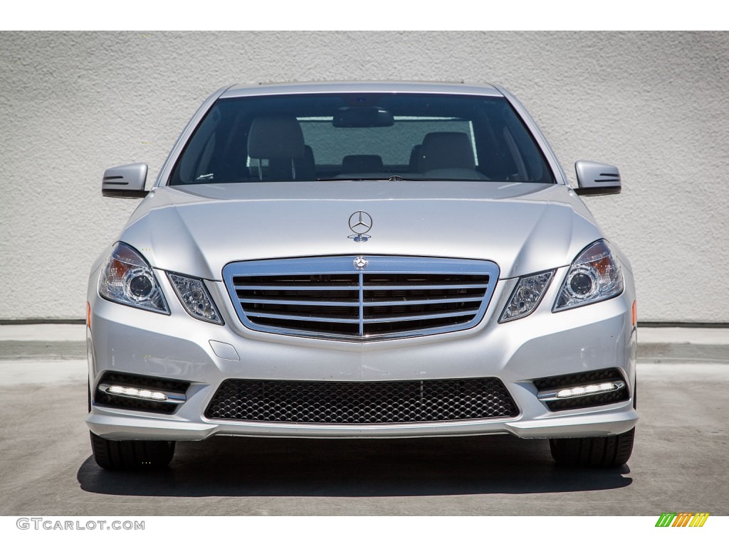 Iridium Silver Metallic 2013 Mercedes-Benz E 350 Sedan Exterior Photo #94034128