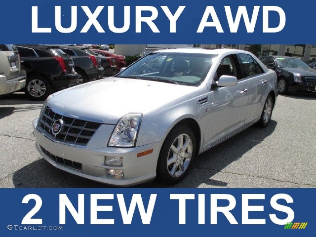 2009 STS 4 V6 AWD - Radiant Silver / Ebony photo #1