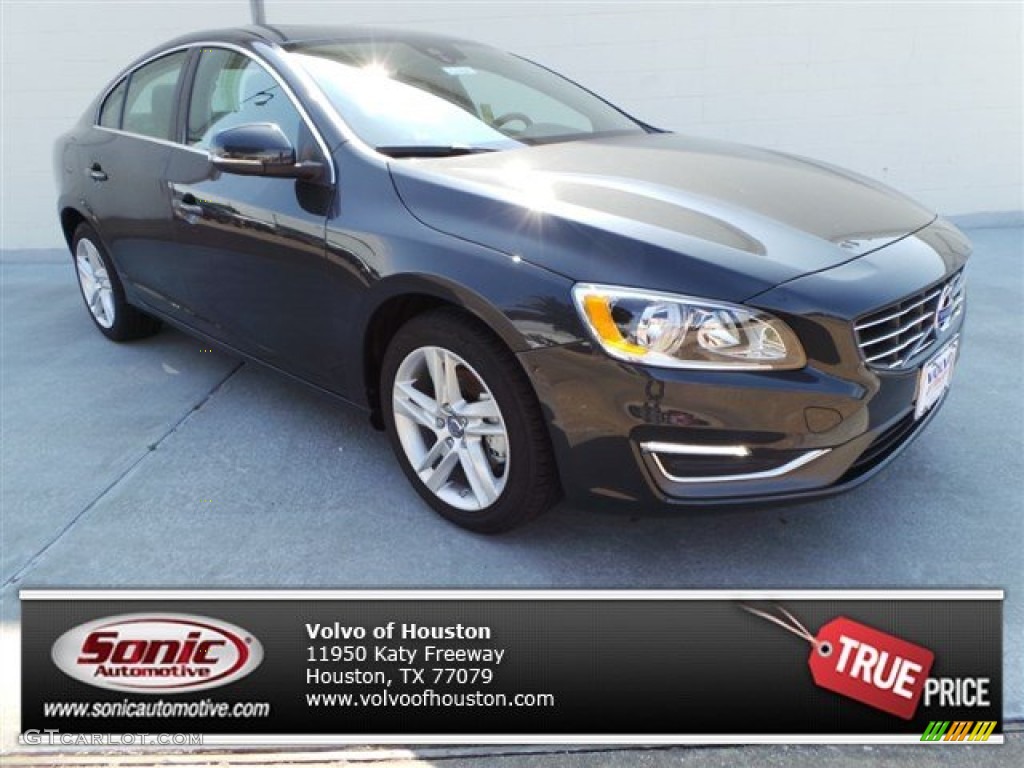 2015 S60 T5 Drive-E - Savile Grey Metallic / Off-Black photo #1