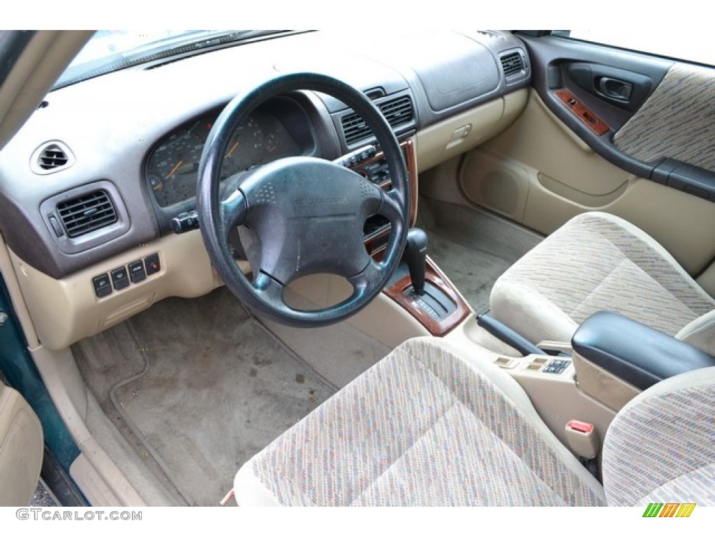 1999 Forester S - Acadia Green / Beige photo #5