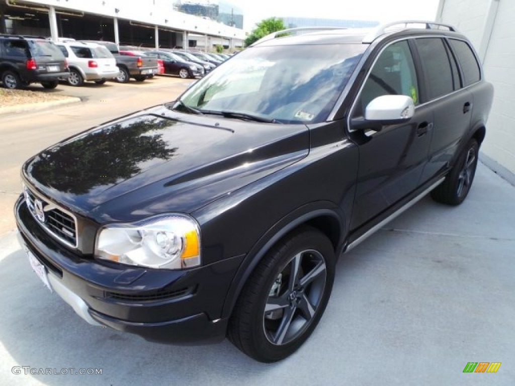 Black Sapphire Metallic 2014 Volvo XC90 3.2 R-Design AWD Exterior Photo #94036252