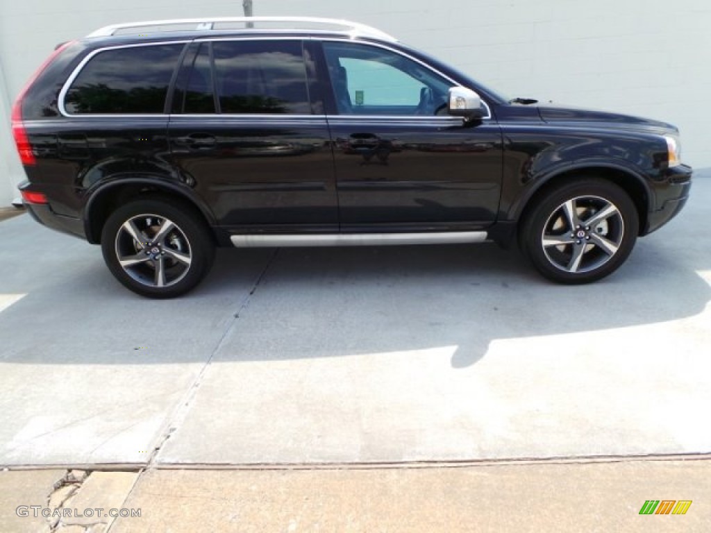 2014 XC90 3.2 R-Design AWD - Black Sapphire Metallic / R-Design Off Black photo #6