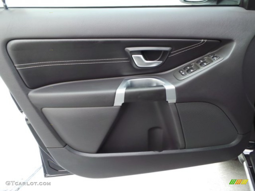 2014 Volvo XC90 3.2 R-Design AWD R-Design Off Black Door Panel Photo #94036339