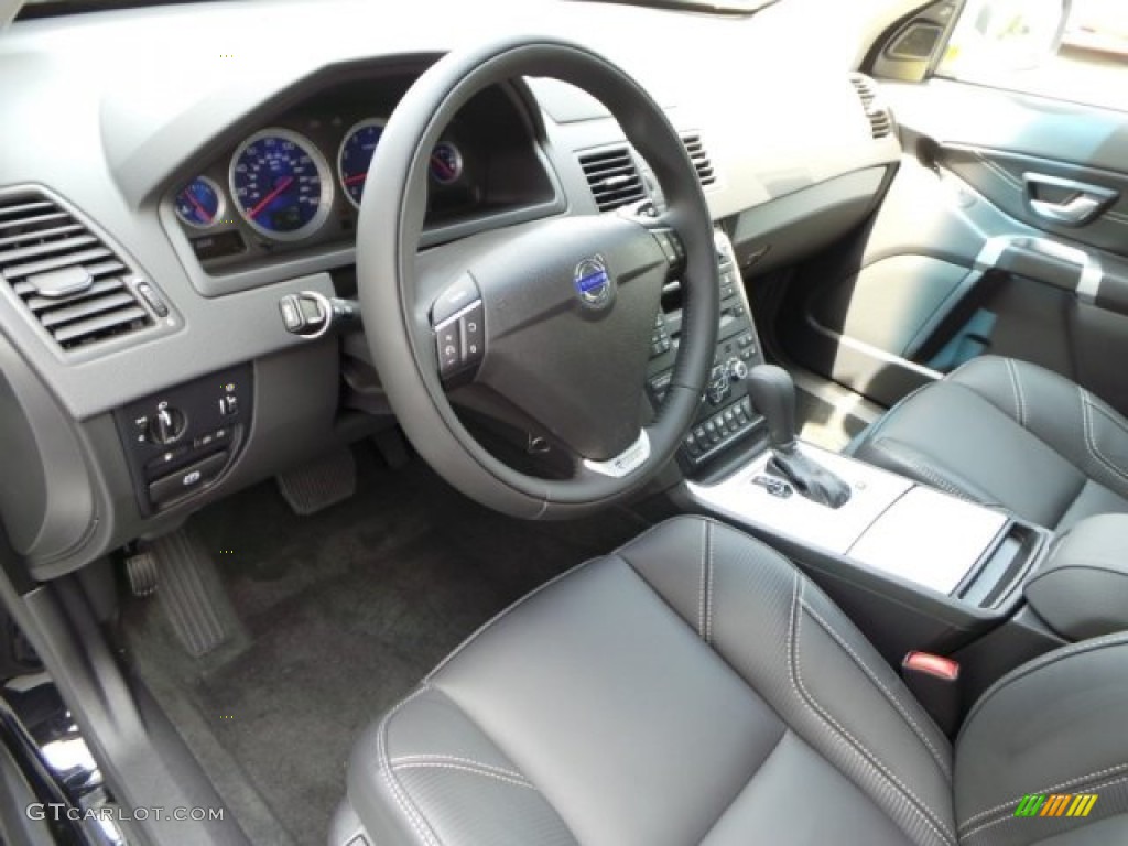 R-Design Off Black Interior 2014 Volvo XC90 3.2 R-Design AWD Photo #94036359