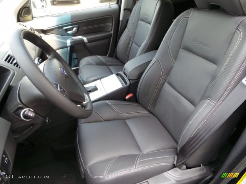 R-Design Off Black Interior 2014 Volvo XC90 3.2 R-Design AWD Photo #94036376