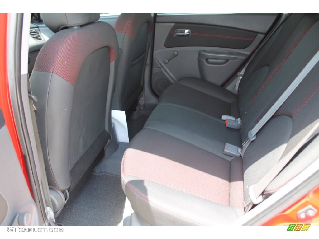2008 Rio Rio5 SX Hatchback - Tropical Red / Gray photo #23