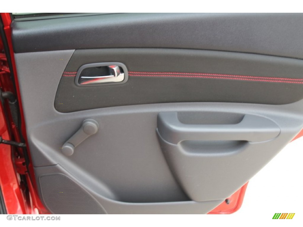 2008 Rio Rio5 SX Hatchback - Tropical Red / Gray photo #27