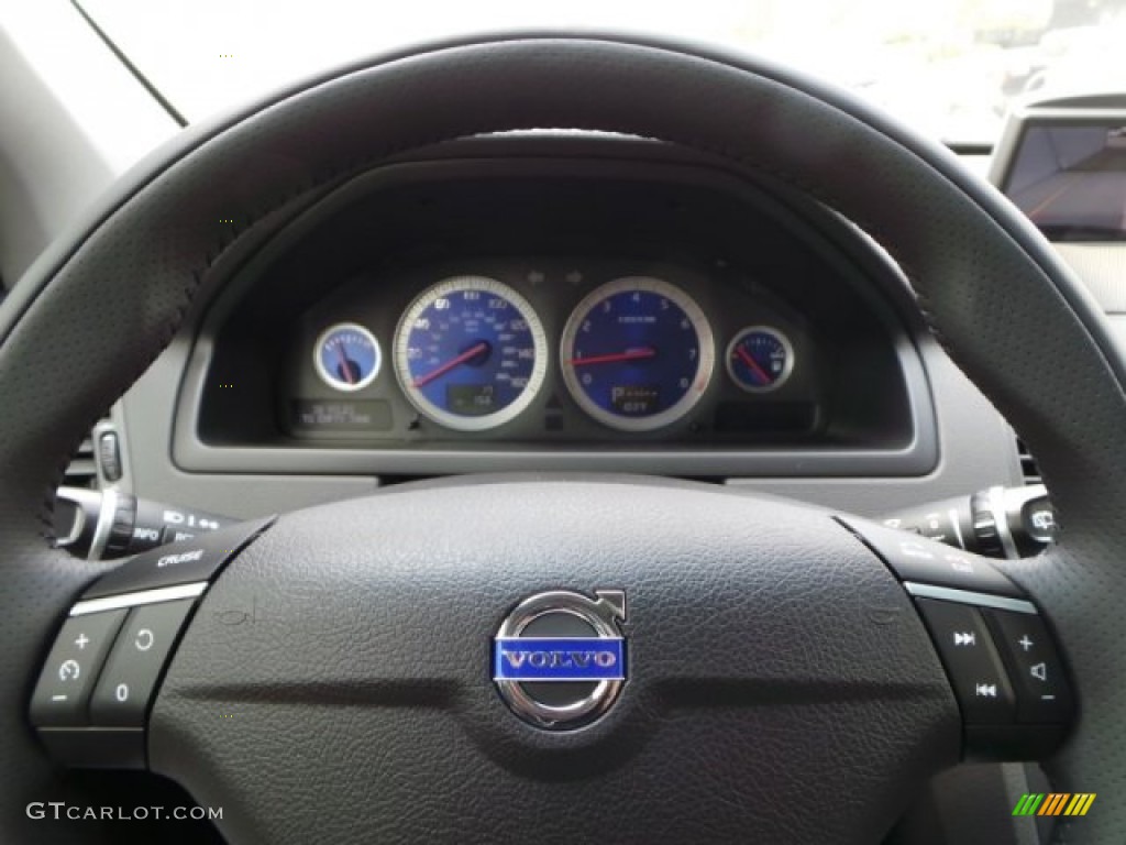 2014 Volvo XC90 3.2 R-Design AWD R-Design Off Black Steering Wheel Photo #94036519