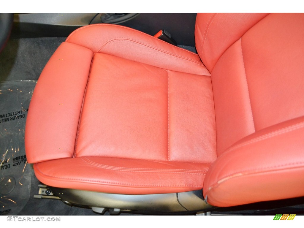 2011 3 Series 335i Coupe - Alpine White / Coral Red/Black Dakota Leather photo #18