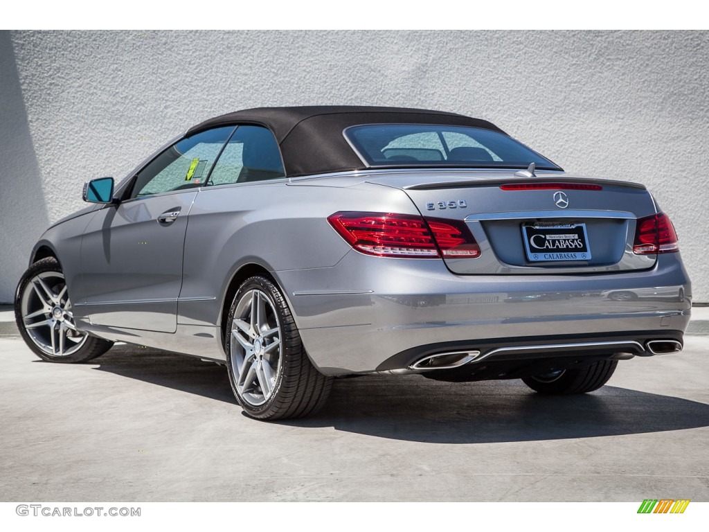 2014 E 350 Cabriolet - Paladium Silver Metallic / Black photo #2