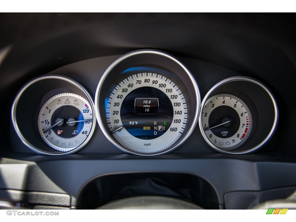 2014 E 350 Cabriolet - Paladium Silver Metallic / Black photo #6