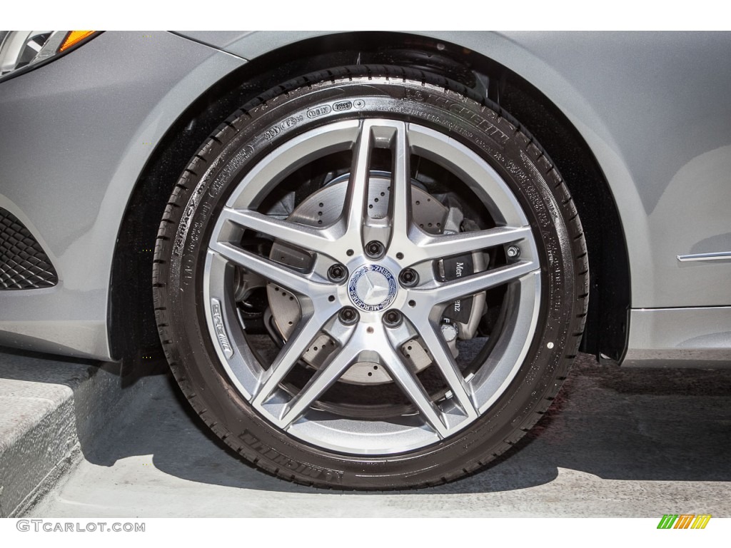 2014 E 350 Cabriolet - Paladium Silver Metallic / Black photo #10