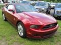 Ruby Red 2014 Ford Mustang V6 Premium Convertible