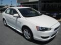 Wicked White 2014 Mitsubishi Lancer SE AWC Exterior