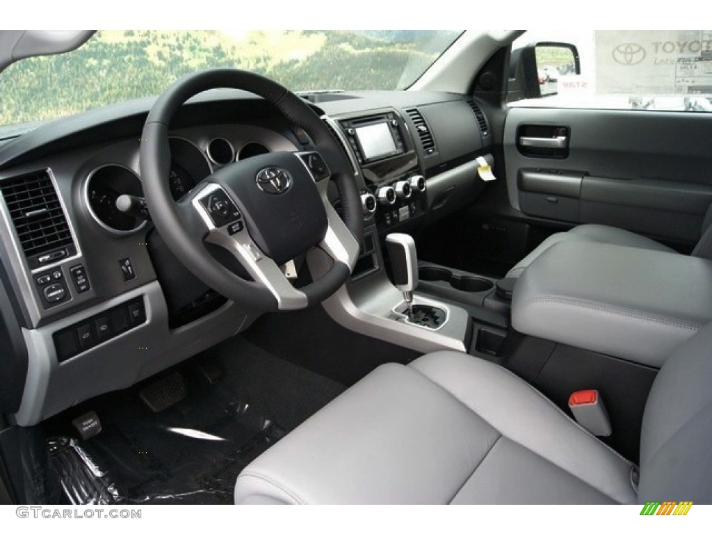 Graphite Interior 2014 Toyota Sequoia Limited 4x4 Photo #94040008
