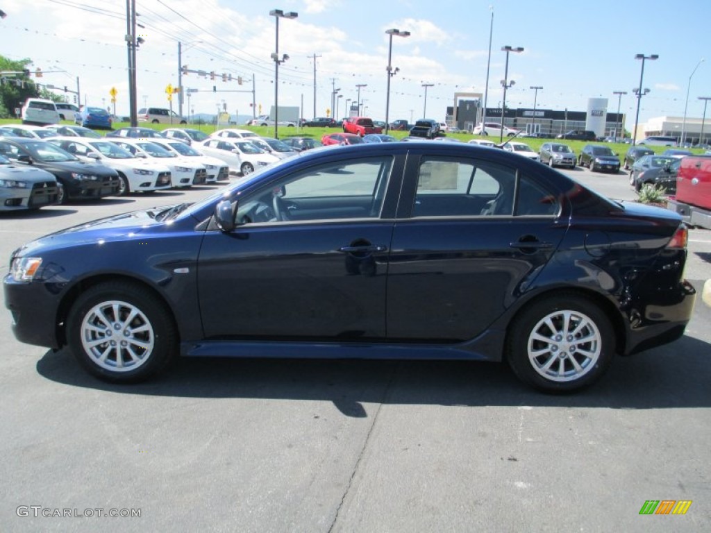 2014 Lancer ES - Cosmic Blue / Black photo #4