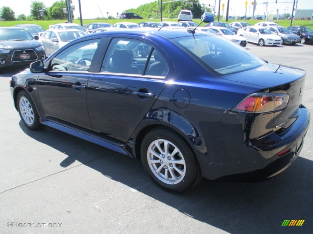 2014 Lancer ES - Cosmic Blue / Black photo #5