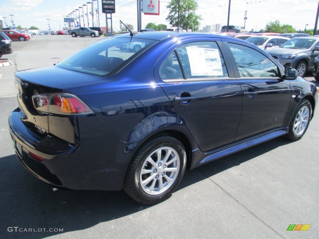 2014 Lancer ES - Cosmic Blue / Black photo #7