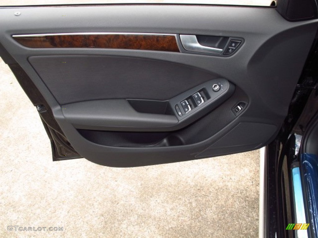2014 Audi allroad Premium quattro Black Door Panel Photo #94041418