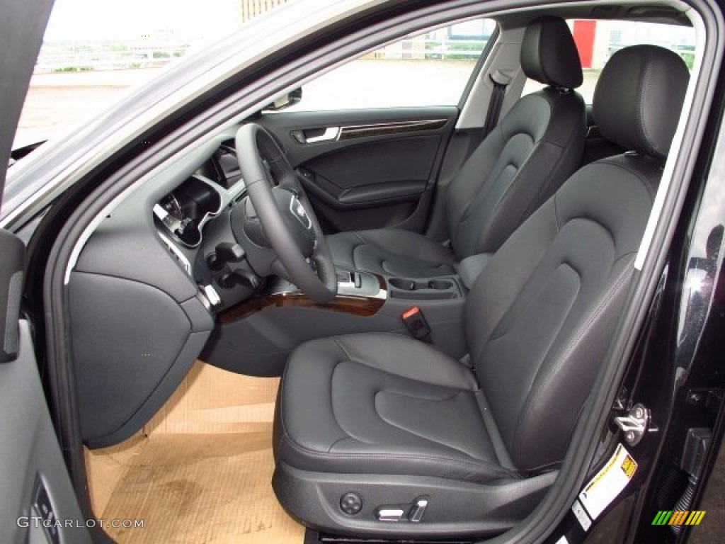 Black Interior 2014 Audi allroad Premium quattro Photo #94041439