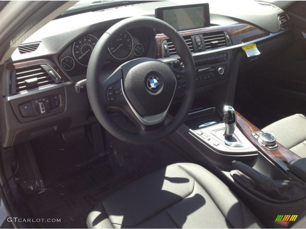 2014 3 Series 328i Sedan - Glacier Silver Metallic / Black photo #6
