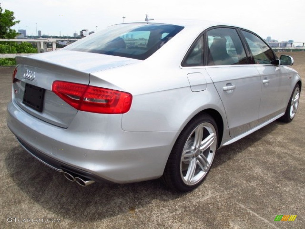 2014 S4 Premium plus 3.0 TFSI quattro - Ice Silver Metallic / Black photo #2