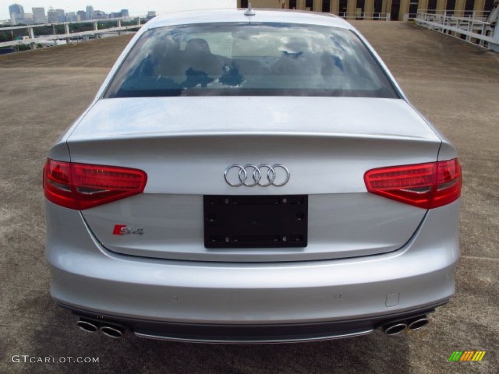 2014 S4 Premium plus 3.0 TFSI quattro - Ice Silver Metallic / Black photo #3