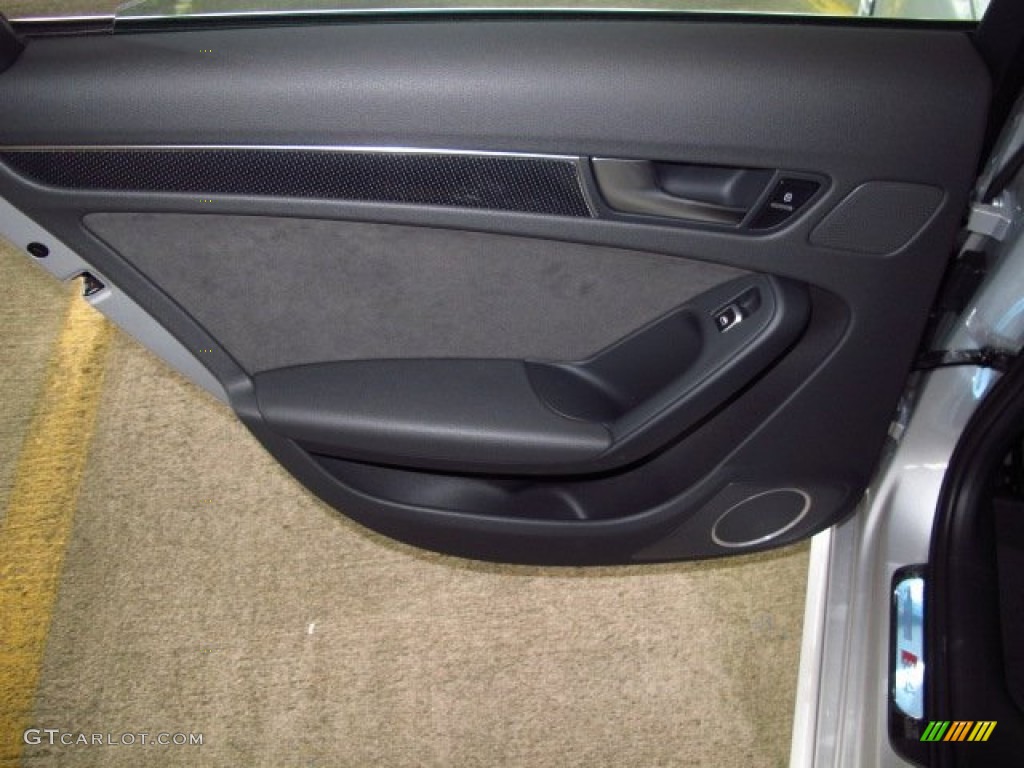 2014 Audi S4 Premium plus 3.0 TFSI quattro Black Door Panel Photo #94041949