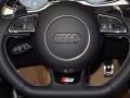 2014 Audi S4 Black Interior Steering Wheel Photo