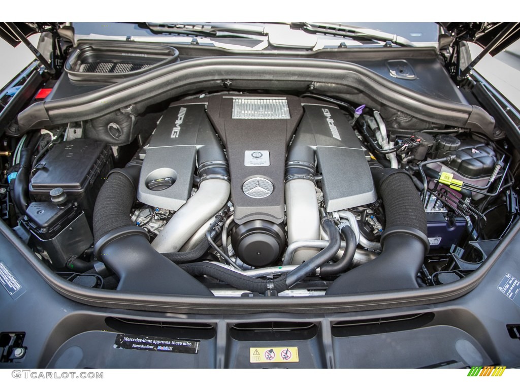 2014 Mercedes-Benz GL 63 AMG 4Matic 5.5 AMG Liter biturbo DI DOHC 32-Valve VVT V8 Engine Photo #94042489