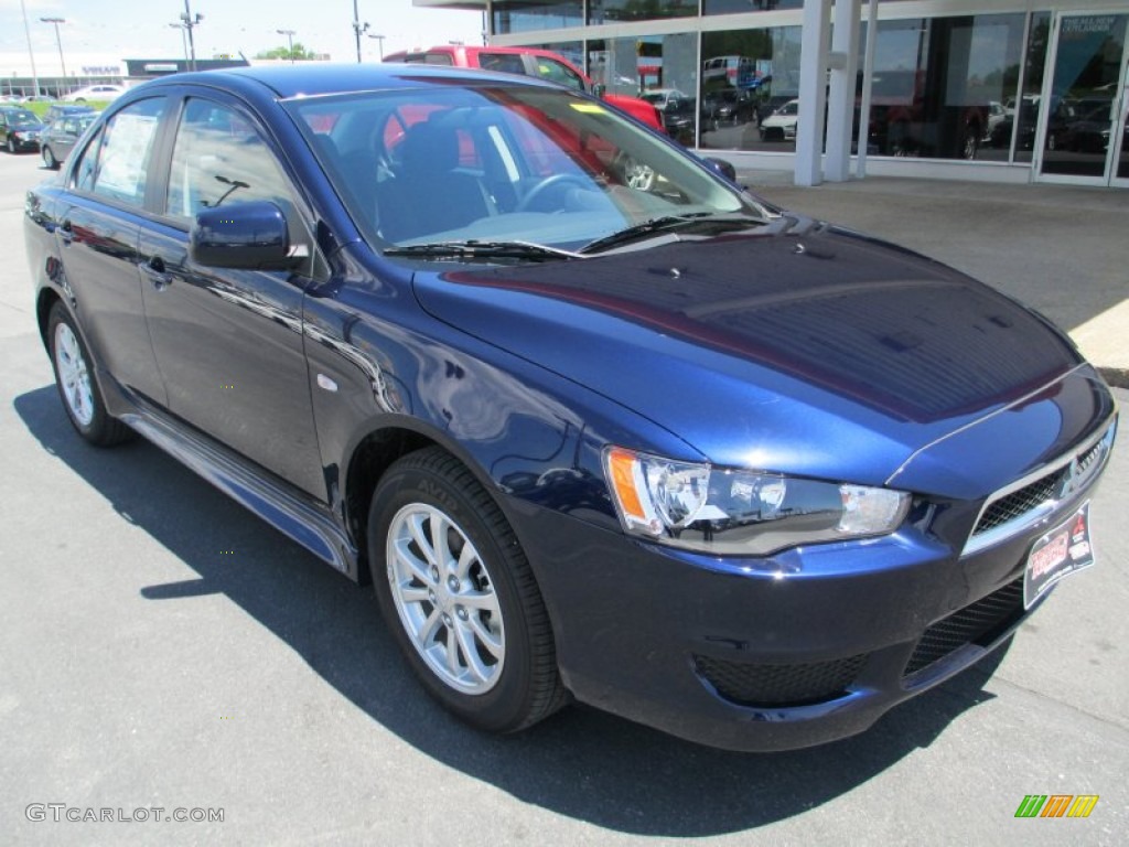 2014 Lancer ES - Cosmic Blue / Black photo #1