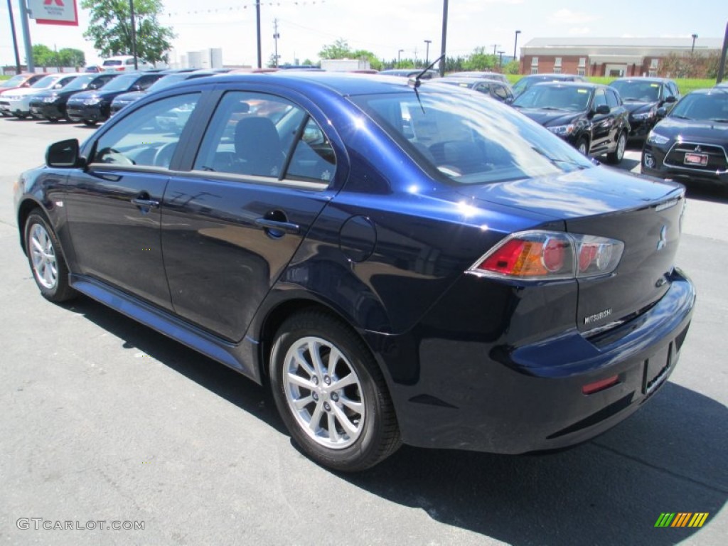 2014 Lancer ES - Cosmic Blue / Black photo #5