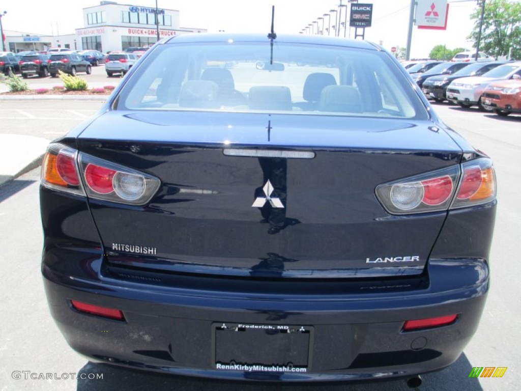 2014 Lancer ES - Cosmic Blue / Black photo #6