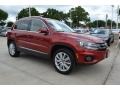 Wild Cherry Metallic - Tiguan SE Photo No. 7