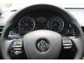 2014 Volkswagen Touareg Black Anthracite Interior Steering Wheel Photo