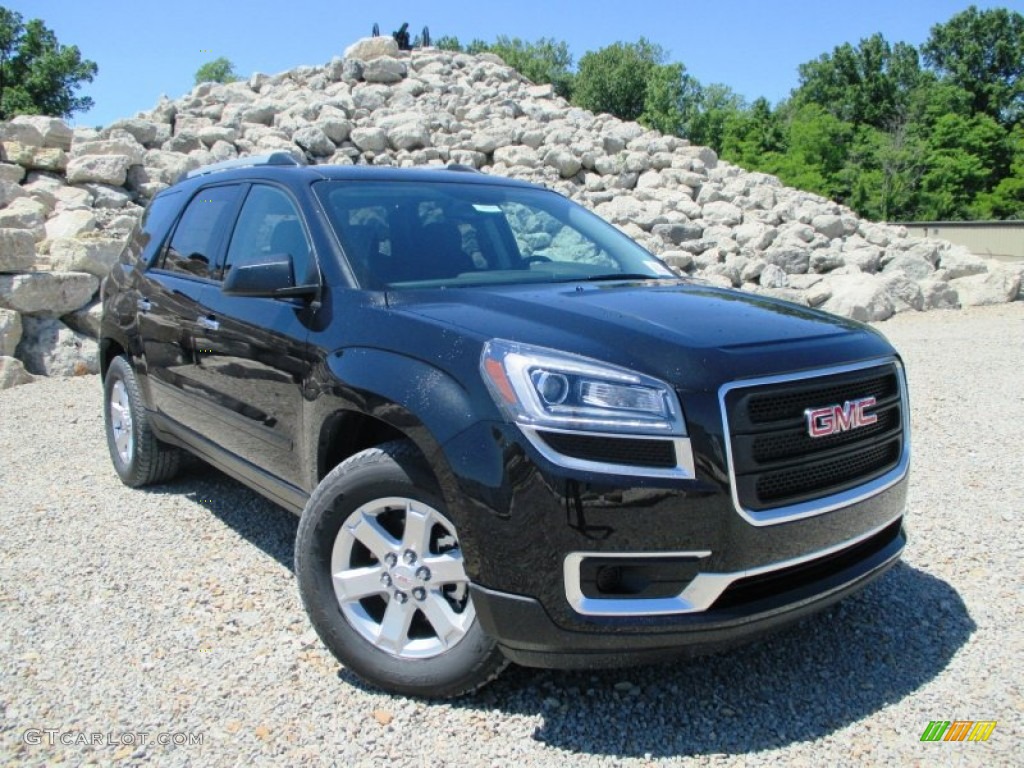 Carbon Black Metallic GMC Acadia