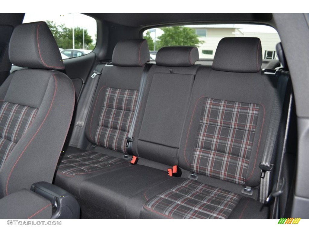 2013 GTI 2 Door - United Gray Metallic / Interlagos Plaid Cloth photo #12