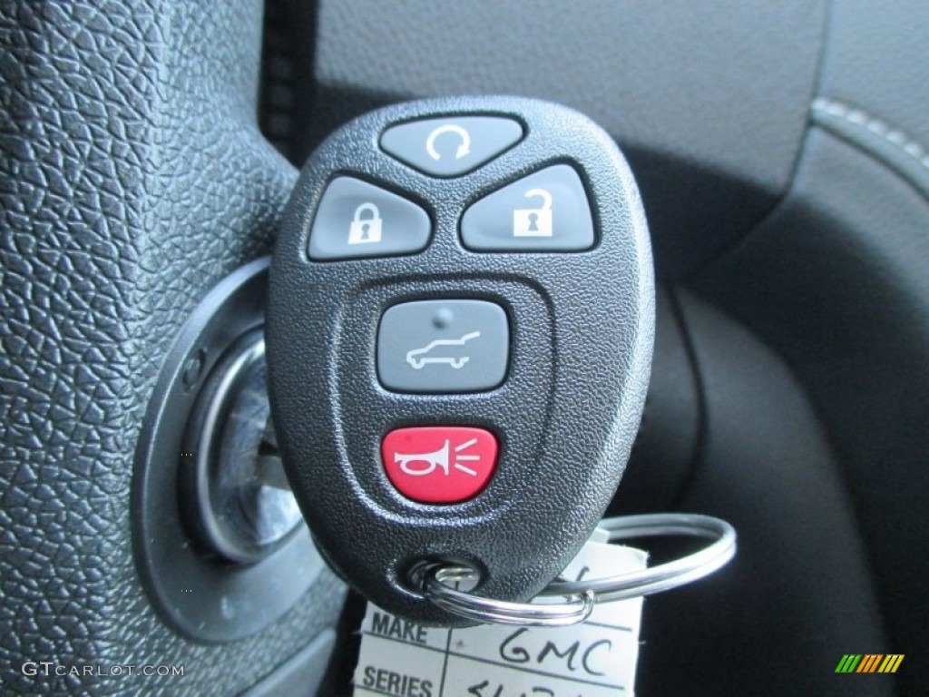 2014 Acadia SLE - Carbon Black Metallic / Ebony photo #13