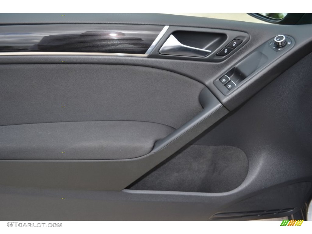 2013 GTI 2 Door - United Gray Metallic / Interlagos Plaid Cloth photo #13