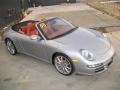 2006 GT Silver Metallic Porsche 911 Carrera S Cabriolet  photo #12