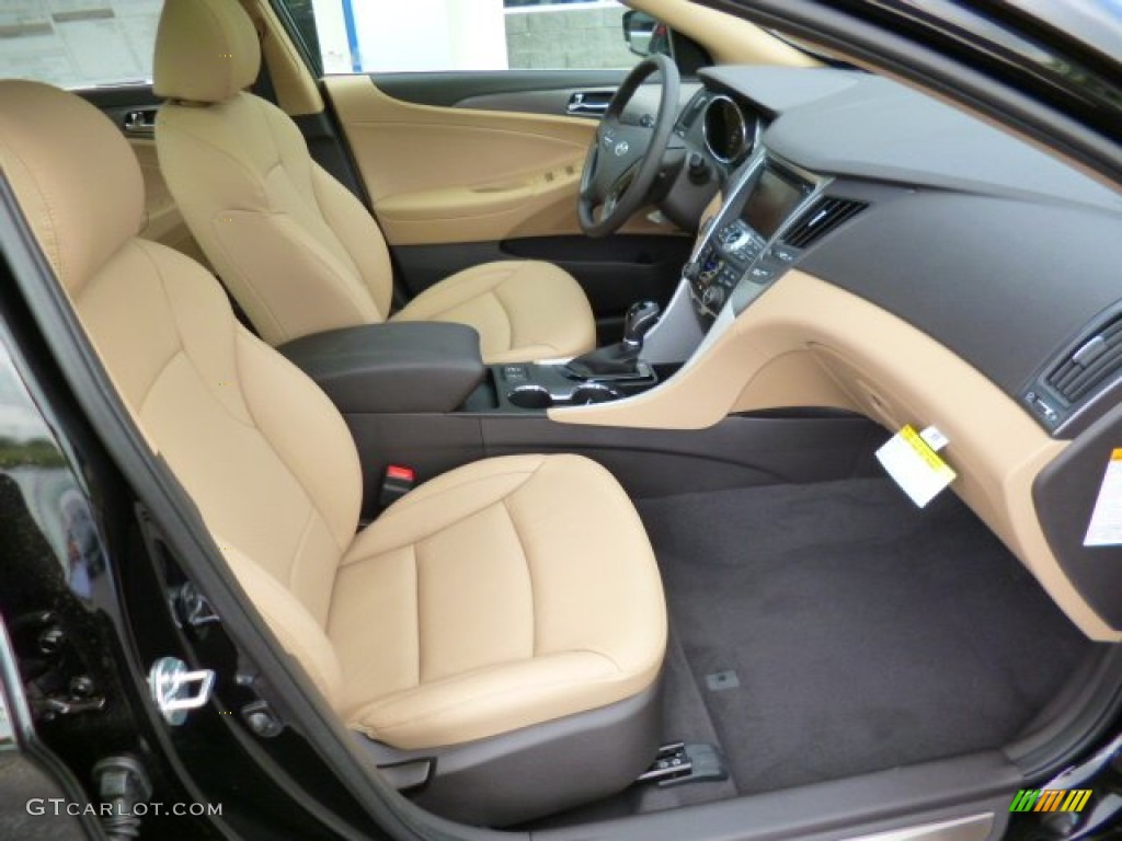 Camel Interior 2014 Hyundai Sonata Hybrid Limited Photo #94047115