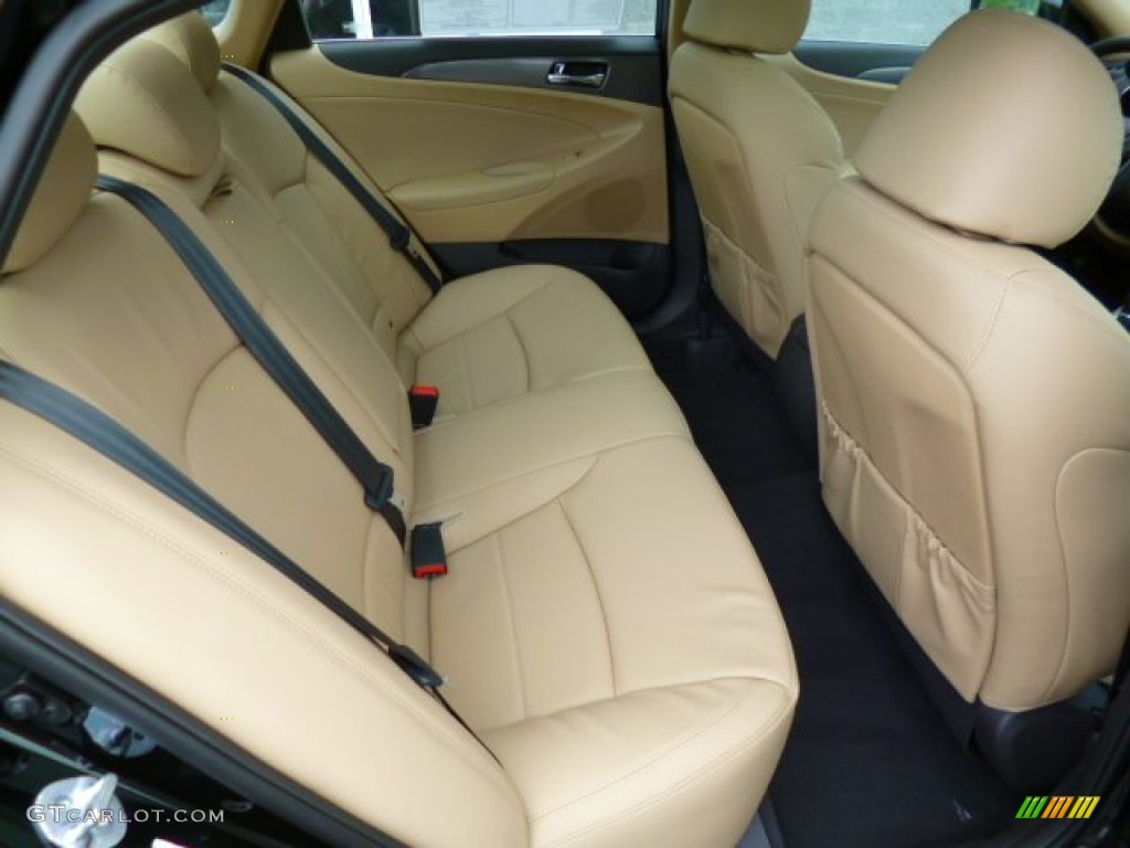 Camel Interior 2014 Hyundai Sonata Hybrid Limited Photo #94047121