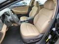 2014 Hyundai Sonata Camel Interior Front Seat Photo