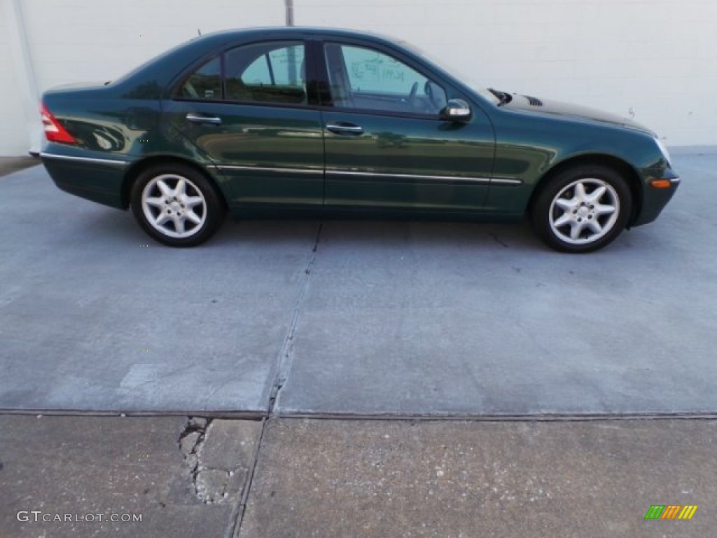 Aspen Green Metallic 2001 Mercedes-Benz C 320 Sedan Exterior Photo #94049152